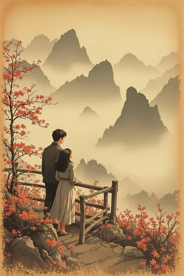 庐山恋 - 红桃影视 庐山恋 经典影视海报