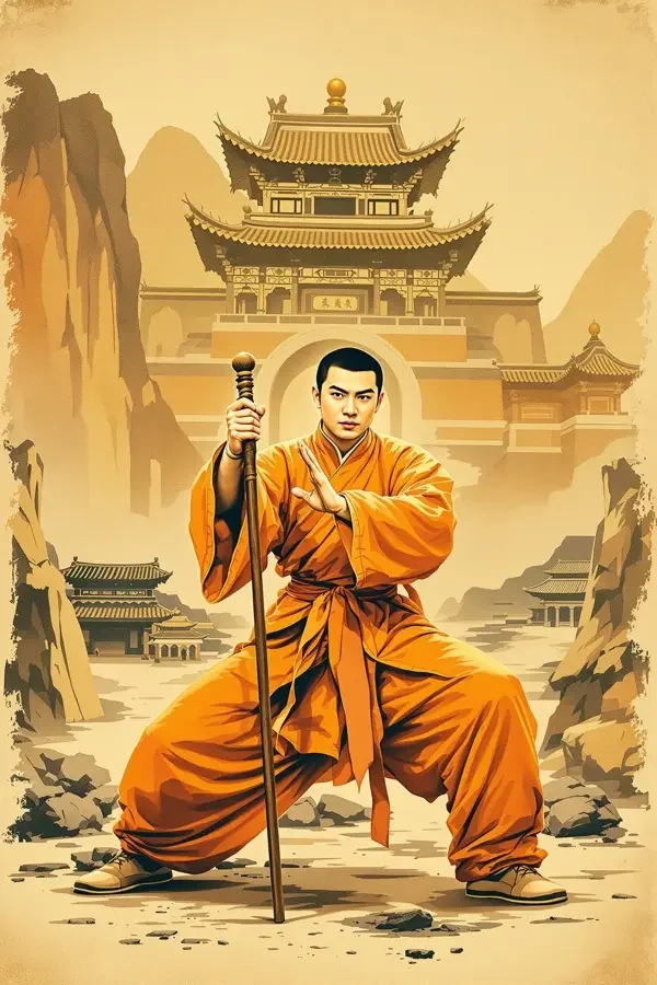 少林寺 - 红桃影视 少林寺 经典影视海报